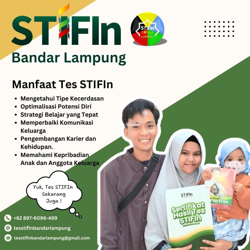 Tes STIFIn Gratis Konsultasi - Bandar Lampung