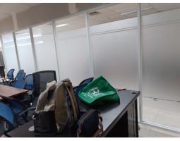 Sticker Kaca Sandblast Polos - Jakarta Barat