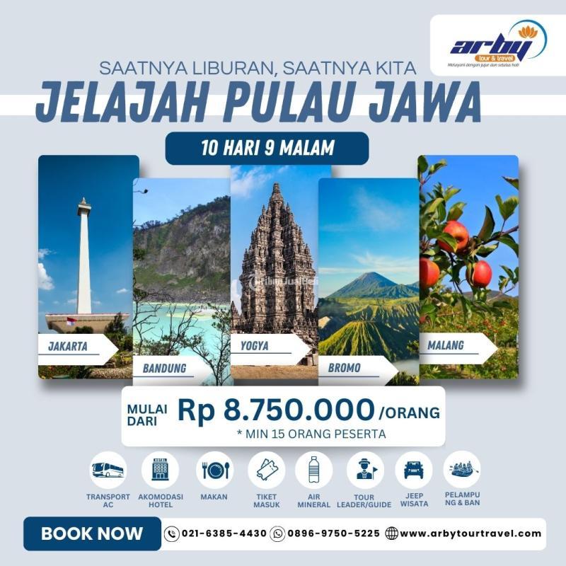 Tour Pulau Jawa 10 Hari 9 Malam - Jakarta Pusat