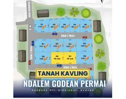 Dijual Tanah SHM Pekarangan Hanya 600 meter dari SPBU Godean - Sleman 