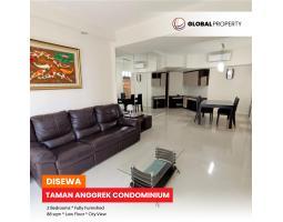 Disewakan Apartemen Taman Anggrek Condominium, Fully Furnished, 2 Bedroom, Low Floor - Jakarta Barat