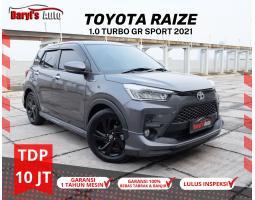 Mobil Bekas Toyota Raize GR Sport Turbo 1.0 2021 - Jakarta Utara