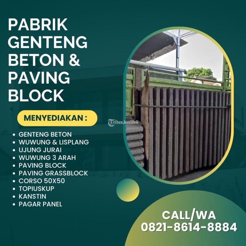 Genteng Beton Berkualitas Tinggi dan Kuat Solusi Tahan Lama untuk Atap - Malang