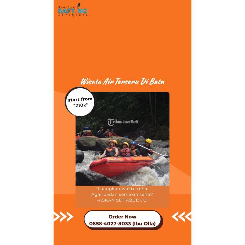 Wisata Air Terseru Di Batu  Rafting Batu - Malang