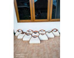 Tas Hampers Pandan Anyaman Handle Kayu - Karimun