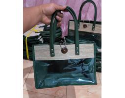 Tas Mika Transparan Hampers Mendong - Sumba Daya Dayat 