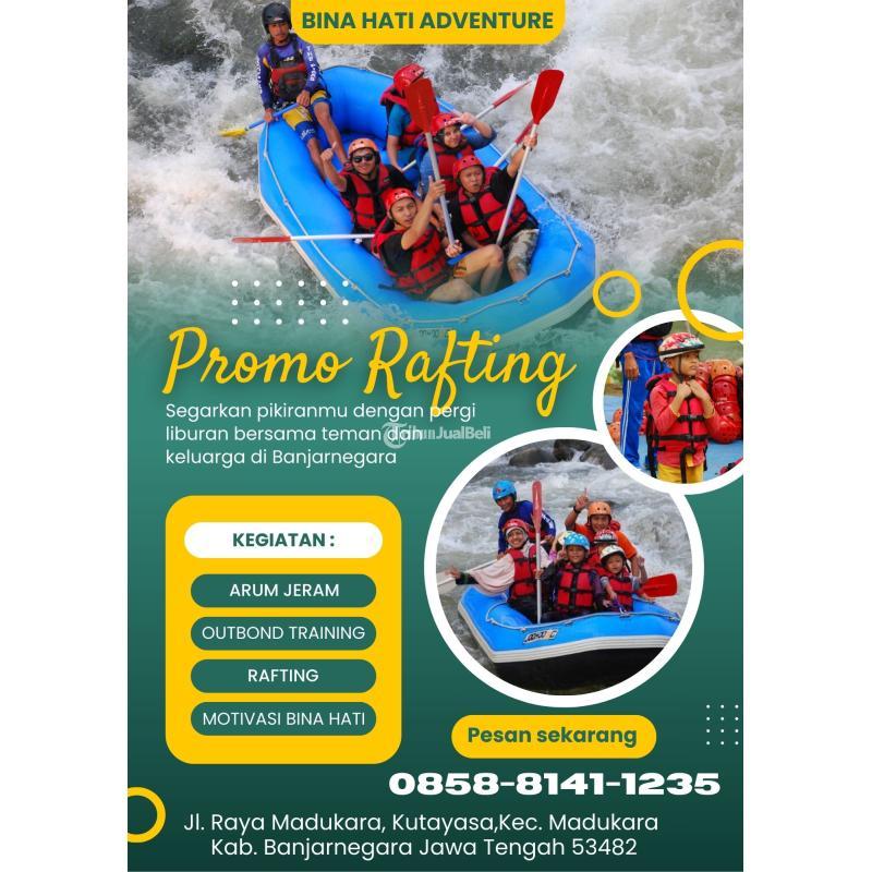 Wisata Arung Jeram Memberikan Manfaat Untuk Kesehatan Fisik - Banjarnegara