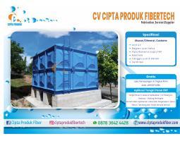 Produsen Panel Tangki Air FRP 18000 Liter - Bekasi Kota