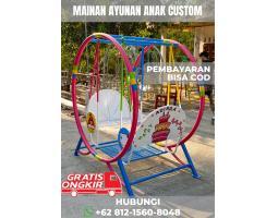 Permainan Outdoor Tk Ayunan Custom Bayar COD Free Ongkir - Banjarnegara 