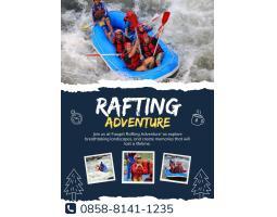  Ditepinya Sungai Serayu Rafting Arung Jeram - Banjarnegara 