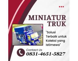 Miniatur Truk Oleng Dari Triplek - Malang