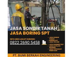 Sondir Tanah Jasa Boring SPT Cilacap PT BBE - Cilacap