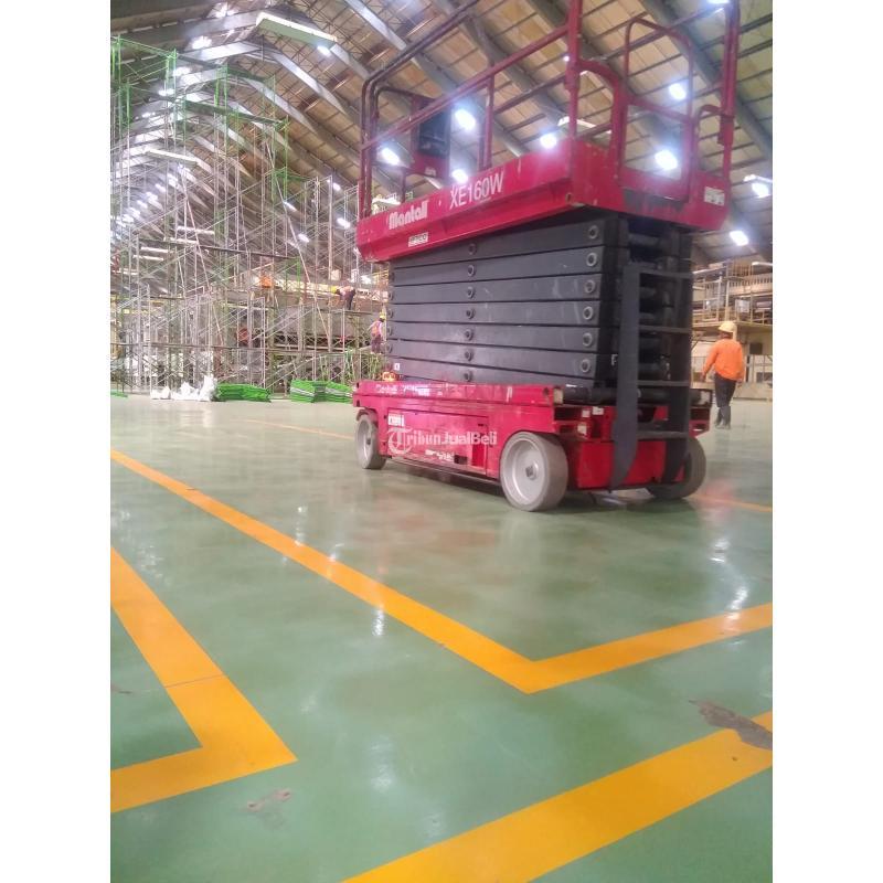 Sewa Scissor Lift Terbaik dan Terpercaya - Bekasi