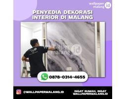 Penyedia Dekorasi Interior Wallpaper Bahan Vinyl - Malang Kota