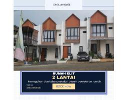 Dijual Rumah 2 Lantai Nuansa Villa di Bandung, DP Terjangkau 2KT 1KM SHM - Bandung 