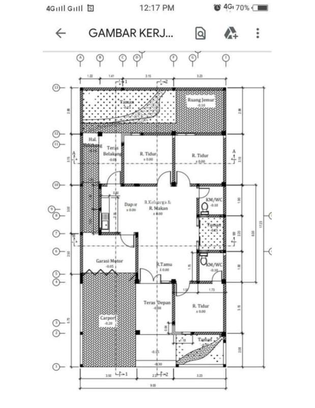 Dijual Rumah Setengah Jadi di Jalan Besi Kaliurang - Sleman