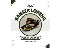 Grosir Topi Banser Loreng - Jembrana