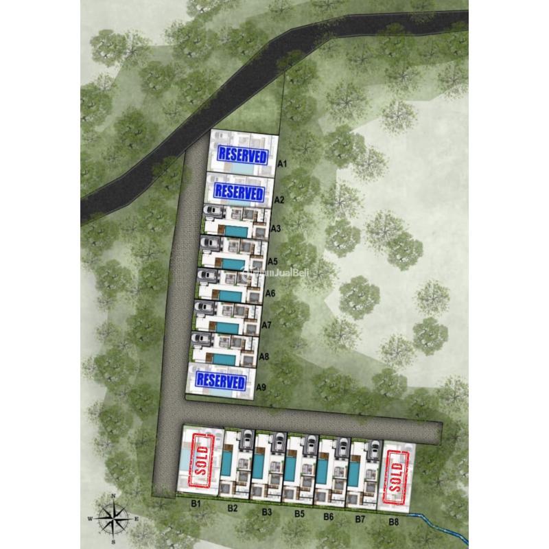 Villa Paling Murah Dekat Pantai PandawaLuas 105 m2 Baru - Badung