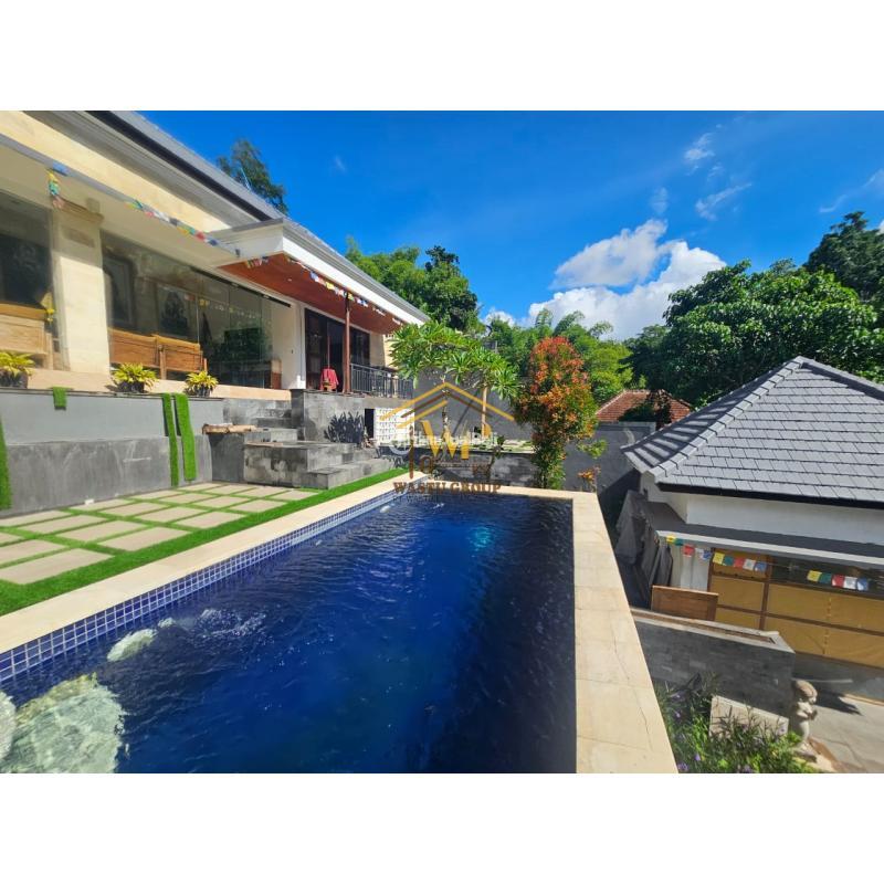 Dijual Cepat Villa Di Bali Dengan View Sawah Tipe 350 Baru Dekat Pusat Kota - Tabanan
