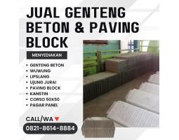 Atap Rumah Kuat dan Cantik dengan Genteng Beton Flat - Malang