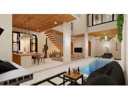  Dijual Villa Mewah 3KT 3KM SHM di Pusat Kota Jalan Cluster Palm - Badung 