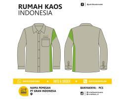 Baju Kemeja Kerja Bordir dari Pabrik Langsung - Dharmasraya