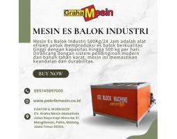 Mesin Es Balok Industri 500 Kg - Malang 