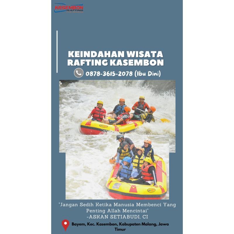 Keindahan Wisata Rafting Kasembon - Malang