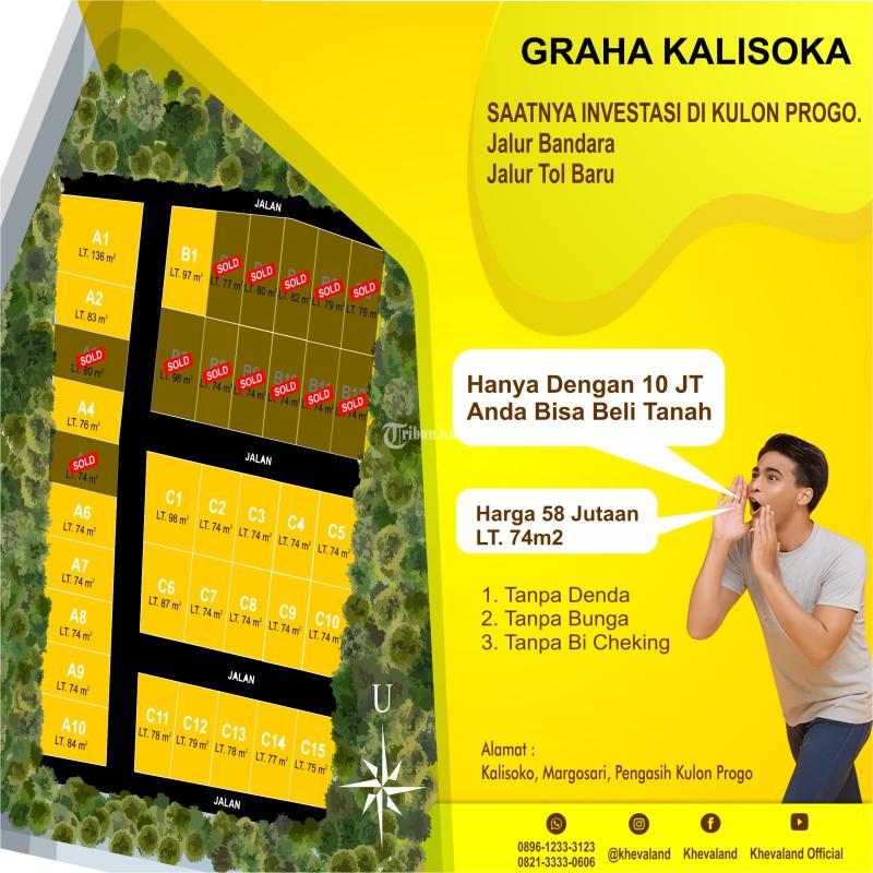 Dijual Tanah di Kulon Progo dekat Kampus IKIP PGRI Wates SHM - Kulon Progo