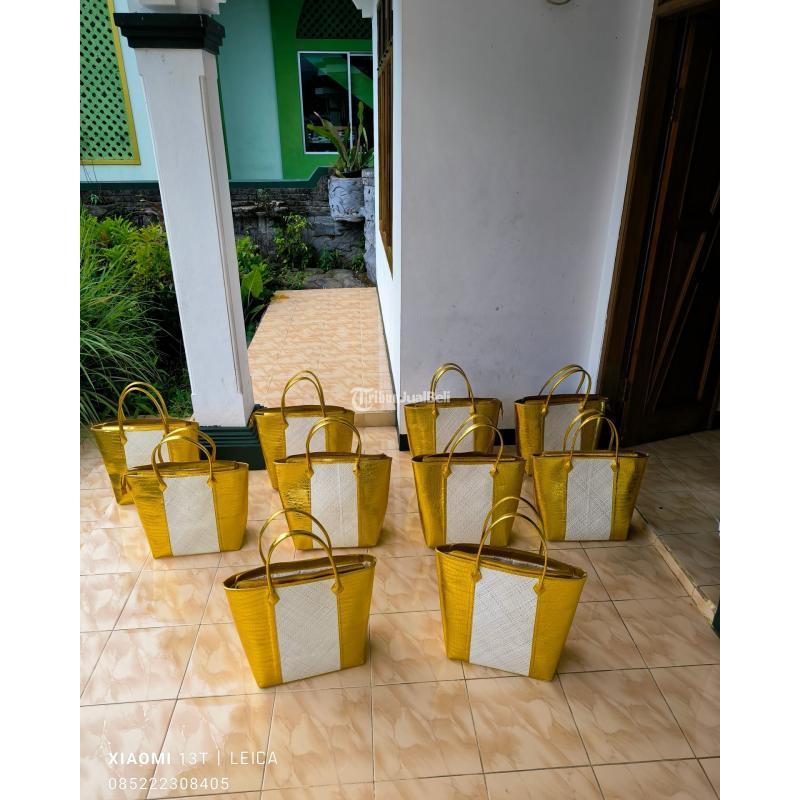 Tas Pandan Grosir Vynil Croco - Temanggung