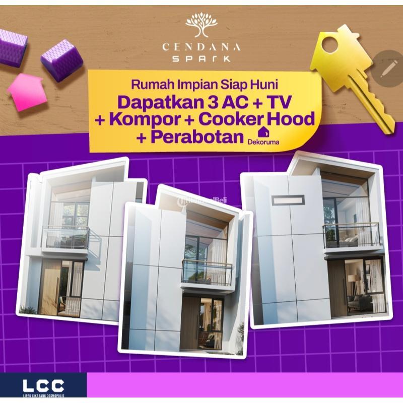 Dijual Rumah 2KT 2KM SHM Cendana Spark Tinggal Bawa Koper Sudah Ada Furnishnya - Bekasi