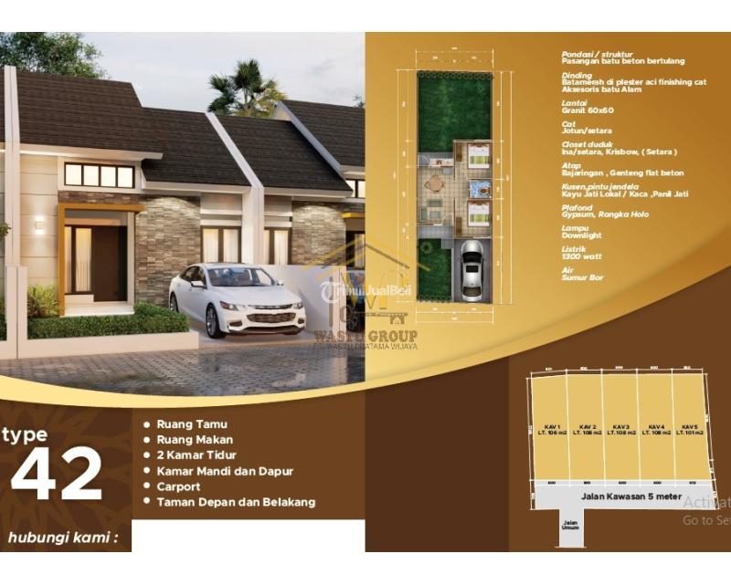 Dijual Rumah Minimalis 2KT 1KM SHM, 5 Menit ke SMAN 1 Sayegan Sleman - Jogja