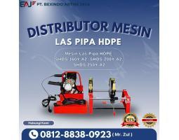 Sewa Mesin Las HDPE Ukuran 160,250,315 Hydraulic dan Manual - Jakarta Pusat