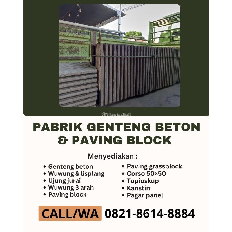 Genteng Flat Terbaik Berkualitas - Malang
