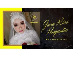 Rias Pengantin Wajah Oval Yunda MUA - Blitar