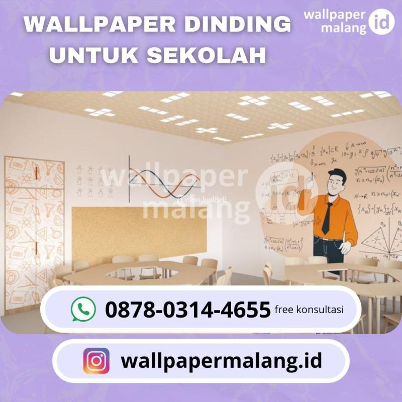 Wallpaper Dinding Bahan Vinyl - Malang