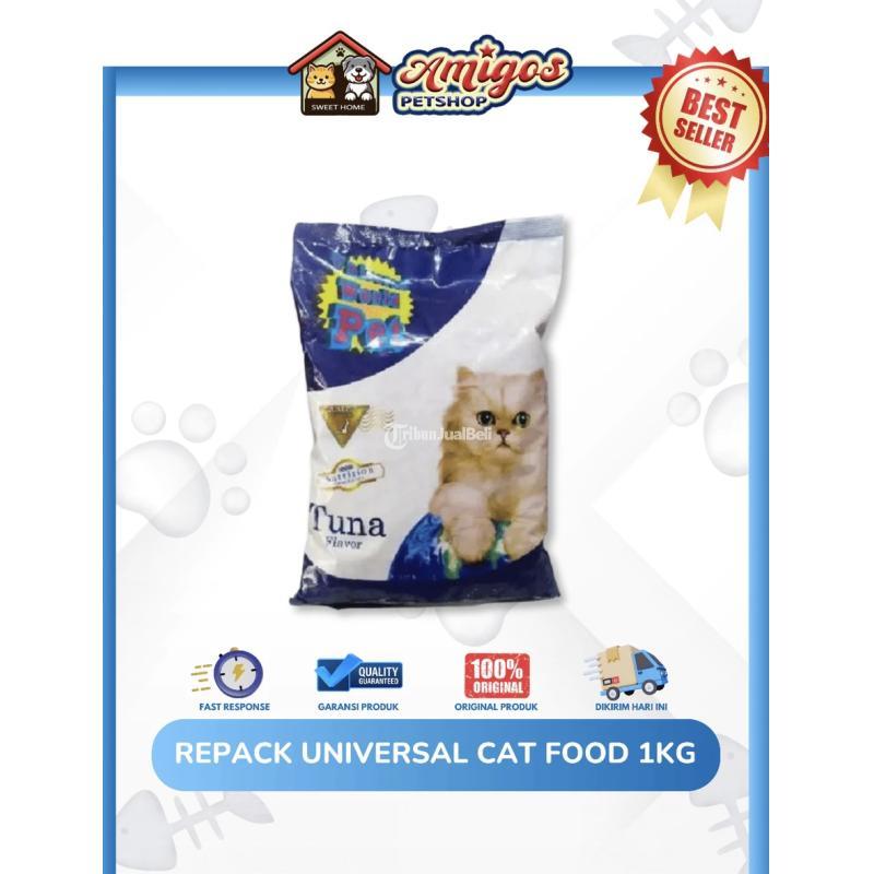 Repack Universal Cat fOOD 1 Kg Amigos Petshop - Makassar