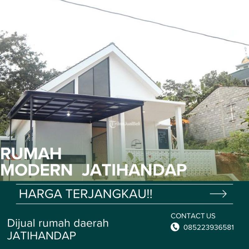 Dijual Rumah 3KT 2KM Gratis Kanopi dan Pagar Legalitas SHM Lokasi di Jatihandap - Bandung