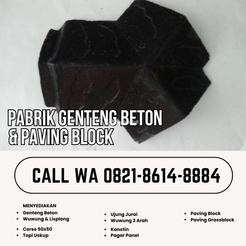 Promo Harga Genteng Cor Flat Pengiriman Terbaik - Malang