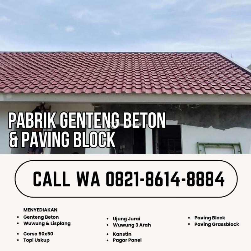 Promo Harga Genteng Cor Flat Pengiriman Terbaik - Malang