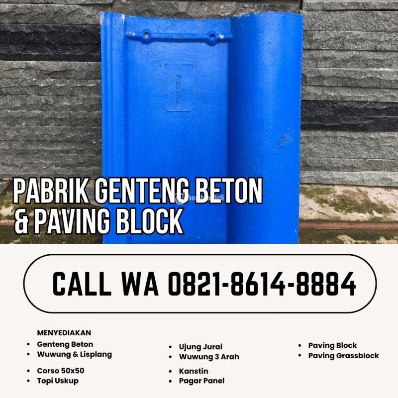 Promo Harga Genteng Cor Flat Pengiriman Terbaik - Malang