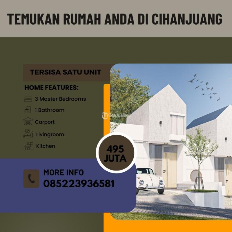Dijual Rumah 3KT 1KM SHM Modern Minimalis di Cimahi Utara - Bandung Barat
