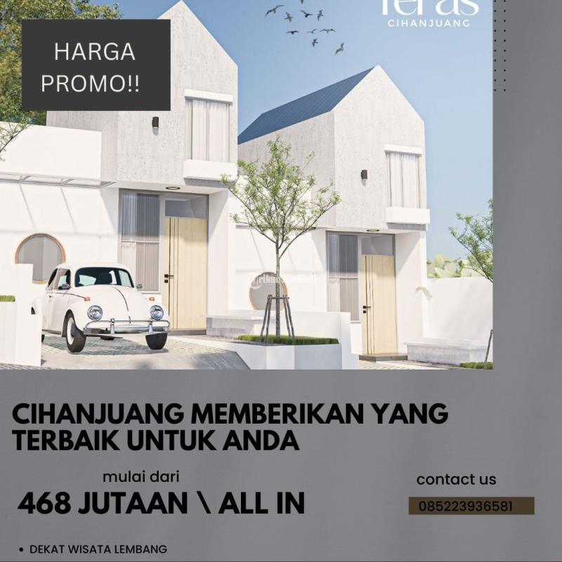 Jual Rumah Idaman Tipe 36 3KT Baru Dengan View Kota Yang Menawan - Bandung Barat