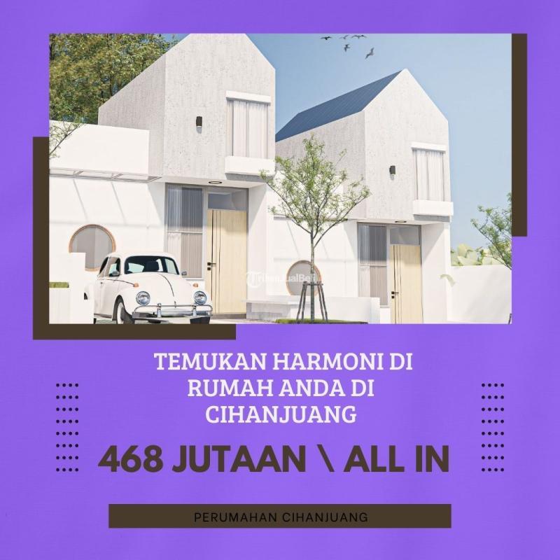 Jual Rumah Baru Tipe 36 Keamanan 24 Jam Dalam Komunitas One Gate System - Bandung Barat