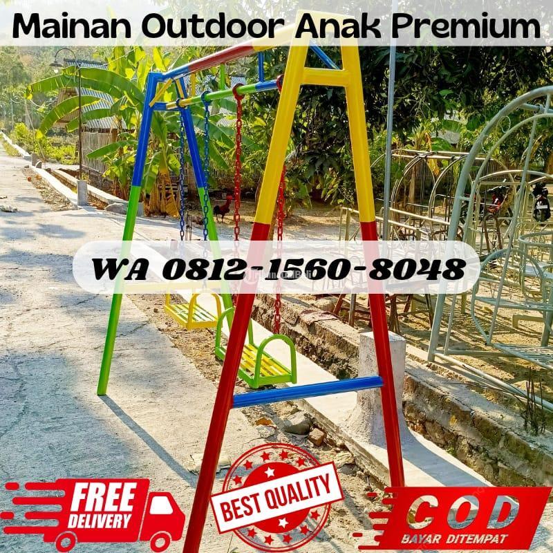 Ayunan Gantung Rantai dari Besi Permainan Outdoor - Boyolali