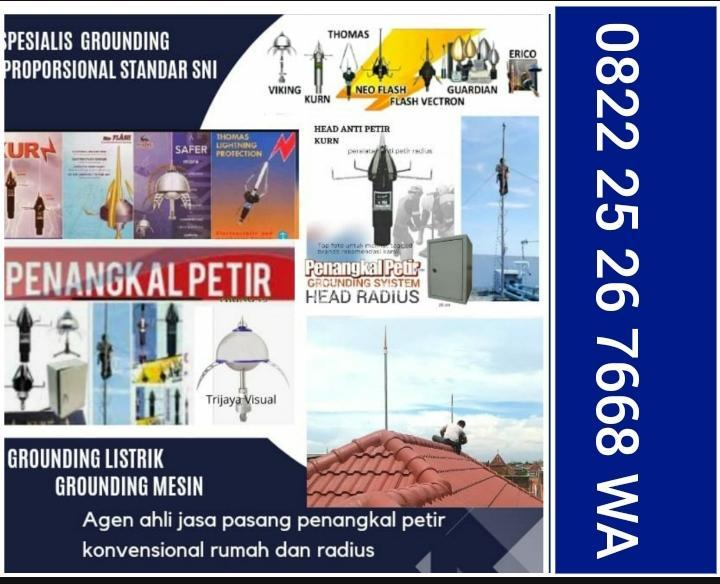 Spesialis Instalasi Jasa Pasang Alat Keamanan Penangkal Petir - Depok