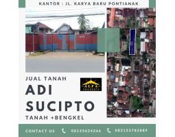 Dijual Tanah Luas 1095 m2 SHM di Jalan Adi Sucipto - Pontianak