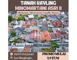  Dijual Tanah Kavling di Area Perumahan Minomartani SHM - Sleman 