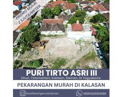 Dijual Tanah Pekarangan 2 Jutaan Permeter di Kalasan Dekat Jl Raya LPMP - Sleman 