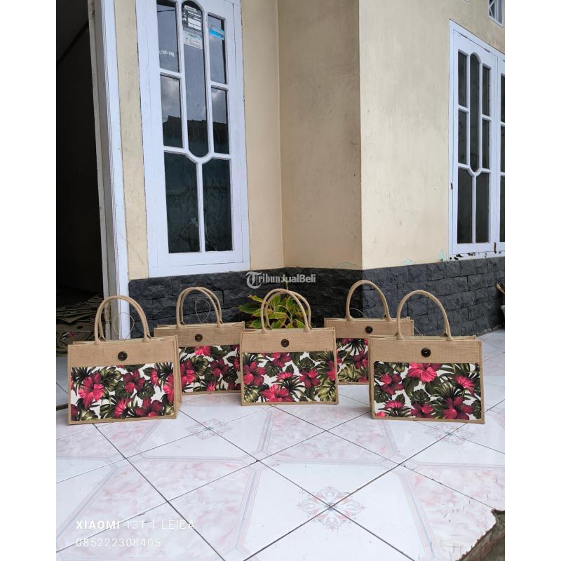 Tas Goni Jute Bag Natural - Bekasi